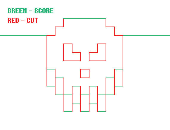 8-bit popup cards