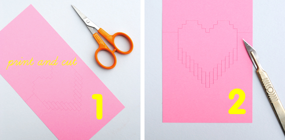 Pixely popup card